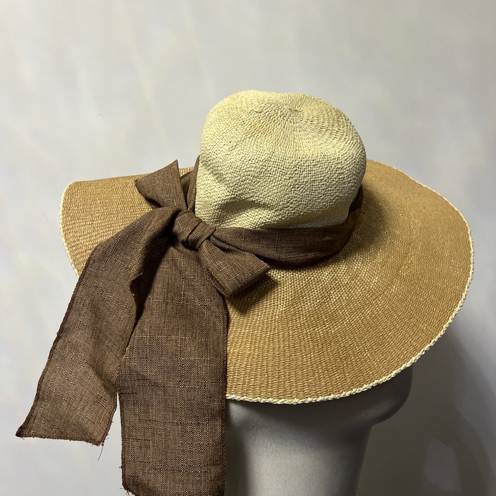 Vintage Sun n’ Sand straw summer hat, brand new!